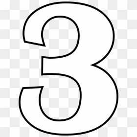 Number 3 Png Transparent, Png Download - coloring png