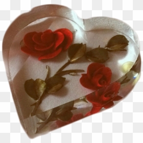 Rose, Heart, And Aesthetic Image, HD Png Download - rose heart png