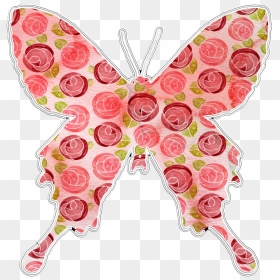 Butterfly Clipart Transparent Background - Clipart Gratuit Fleurs, HD Png Download - butterfly net png
