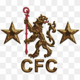 Chelsea Fc Logo Gold - Chelsea Liverpool Walk Alone, HD Png Download - gold badge png