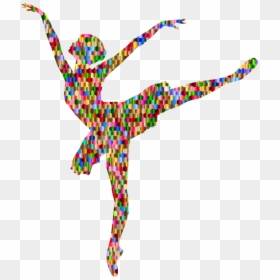 Ballet Dancer Silhouette Performing Arts - Dancer Silhouette Transparent Background, HD Png Download - pointe shoes png