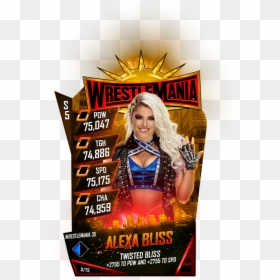 Wwe Supercard Wrestlemania 35, HD Png Download - wwe alexa bliss png