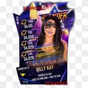 Alexa Bliss Wwe Supercard Card - Custom Wwe Supercard, HD Png Download - wwe alexa bliss png