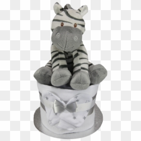 Stuffed Toy, HD Png Download - baby zebra png