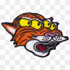 Eyes Of The Tiger Patch - Cartoon, HD Png Download - tiger eyes png
