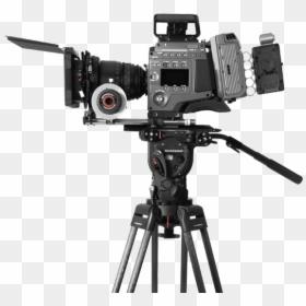 Tripod Video Cameras Movie Camera Film - Camera With Tripod Png, Transparent Png - camera film png