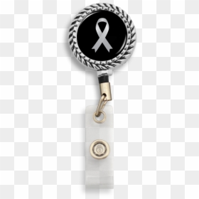 Badge, HD Png Download - lung cancer ribbon png