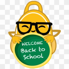 This Is A Sticker Of A Backpack Emoji - Back To School Usb, HD Png Download - backpack emoji png