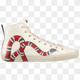 High Top Gucci Snake Shoes, HD Png Download - gucci pattern png