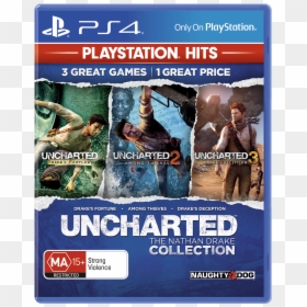 Playstation4 Uncharted The Nathan Drake Collection - Uncharted Nathan Drake Collection, HD Png Download - nathan drake uncharted 4 png