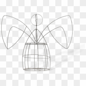 Sketch, HD Png Download - angel halo wing png