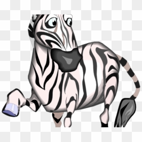Zebra Clipart Mom Baby - Dancing Zebra Transparent Gif, HD Png Download - baby zebra png