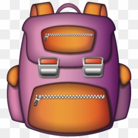 Clip Art, HD Png Download - backpack emoji png