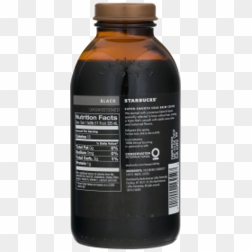 Starbucks Cold Brew Bottle Ingredients, HD Png Download - starbucks drink png