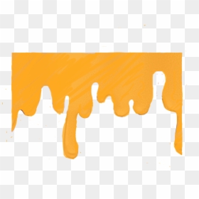 #yellow #drip #honey #dripping #bumblebee #spilling - Calligraphy, HD Png Download - honey drip png