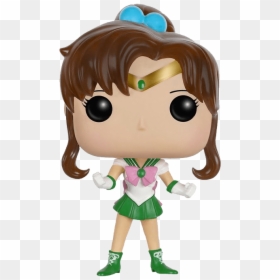 Funko Pop Sailor Moon - Figurines Pop Sailor Moon, HD Png Download - sailor jupiter png