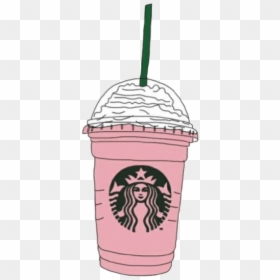 Starbucks Pink Drink Cartoon , Png Download - Starbucks New Logo 2011, Transparent Png - starbucks drink png