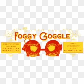 Foggy Goggle - Circle, HD Png Download - steampunk goggles png