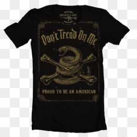 Dont Tread Black - Dont Tread On Me Proud, HD Png Download - dont tread on me png
