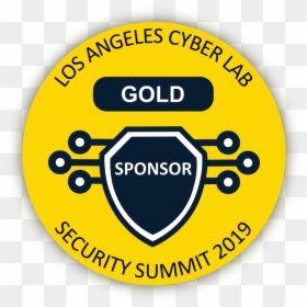 Gold Sponsorship Badge - Circle, HD Png Download - gold badge png