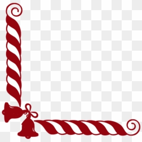 Clip Art Peppermint Border - Candy Cane Christmas Border Clipart, HD Png Download - mint candy png
