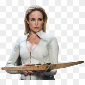 White Canary, Dc Legends Of Tomorrow, Rip Hunter, Hawkgirl, - Caity Lotz In Arrow, HD Png Download - legends of tomorrow png