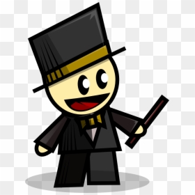 Magician Magic Clip Art 2 Image - Magician Clipart, HD Png Download - magician hat png
