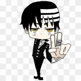 888 Pictures Of Death The Kid Ah, True Obsession - Soul Eater Chibi Kid, HD Png Download - death the kid png