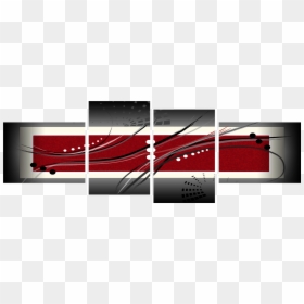 Abstract Image Black And Red Png, Transparent Png - black abstract png