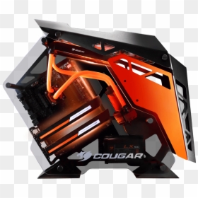 Cougar Gaming Pc Case, HD Png Download - computer case png