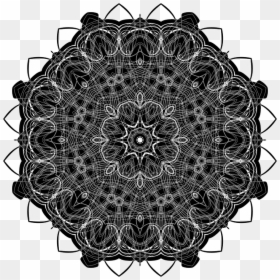 Inverse, Abstract, Black, White, Geometric, Art - Illustration, HD Png Download - black abstract png