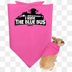 Fortnite Bus Doggie Bandana - Kerchief, HD Png Download - fortnite bus png