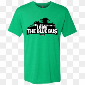 Fortnite Bus Men"s Triblend T-shirt - Rapid Wien Keep Calm And Fight, HD Png Download - fortnite bus png