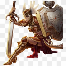 Sword - Leona League Of Legends Valkiria, HD Png Download - shield and sword png