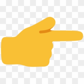 Image Result For Hand Emoji Png - Point Right Emoji Png, Transparent Png - explosion emoji png