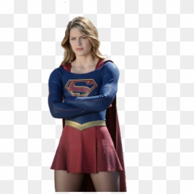 Transparent Supergirl Logo Png - Supergirl Png, Png Download - melissa benoist png