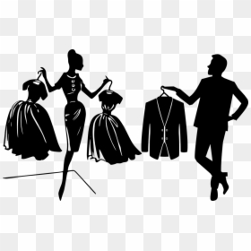 Shopping, Dresses, Fashion, Clothing, Shopper, Clothes - Man And Woman Fashion Png, Transparent Png - dresses png