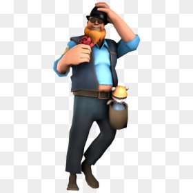 Tf2 Neckbeard Engie, HD Png Download - neckbeard png