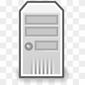 Computer, Gray, Server, Case, Pc, Electronics - Server Clipart, HD Png Download - computer case png