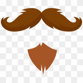 Beard Clipart Png Image - Transparent Background Mustache Beard Clip Art, Png Download - neckbeard png