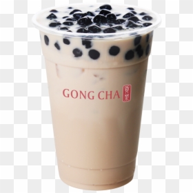 Transparent Bubble Tea Png - Gong Cha Pearl Milk Tea, Png Download - boba tea png
