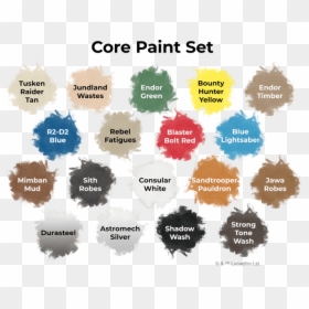 Ffg Teams Up With Army Painter For "star Wars - Star Wars Legion Core Paint Set, HD Png Download - melissa benoist png