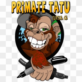 Transparent Japanese Tattoo Png - Logo Tattoo Primate, Png Download - japanese tattoo png