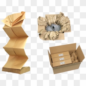 Transparent Folded Paper Png - Paper Void Filling, Png Download - folded paper png