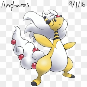 Cartoon, HD Png Download - ampharos png