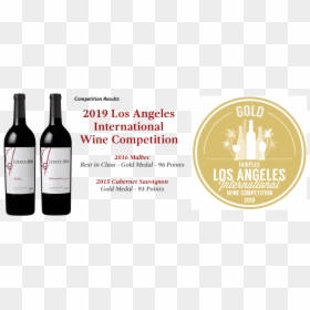 Los Angeles International Wine Competition Gold, HD Png Download - gold bottles png