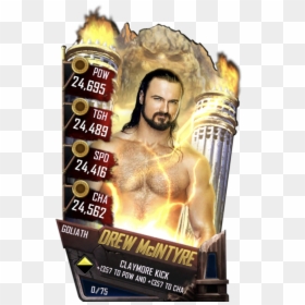 Finn Balor Wwe Supercard, HD Png Download - drew mcintyre png