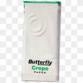 Butterfly Crepe Paper Folds White - Paper, HD Png Download - folded paper png