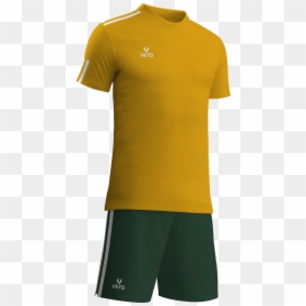 Yellow And Gold Sports Attire , Png Download - Active Shirt, Transparent Png - gold bottles png