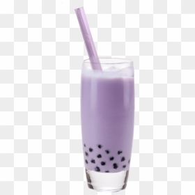 Purple Boba Tea Heartstraw - Boba Tea, HD Png Download - boba tea png